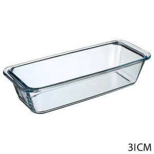 PLAT CAKE VERRE 31X12