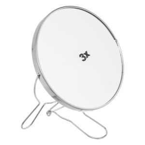 MIROIR ROND ARGENT DISP