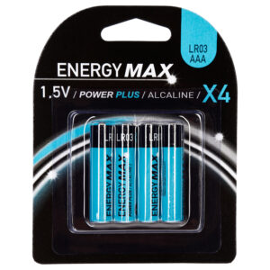 PILES POWER PLUS LR03 X4 DIS