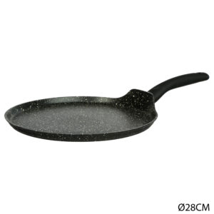 POELE A CREPE 28CM ALU FORGE CARACTERE