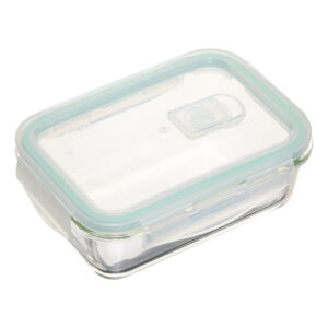 BOITE RECTANGLE VERRE 0,54L CLIPEAT