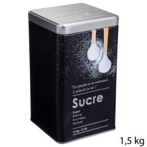 BOITE SUCRE BLACK