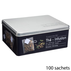 BOITE THÉ / INFUSION BLACK