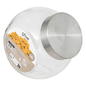 BOCAL VERRE + INOX 1,5L NIXO
