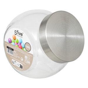 BOCAL VERRE + INOX 0,65L NIXO