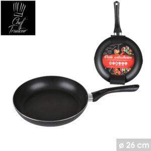 POELE ANTIADHESIVE TOUS FEUX D26CM
