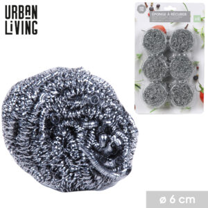 "LES INDISPENSABLES" BOULE A RECURER EN INOX X6 15GR