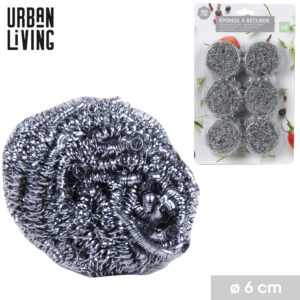 "LES INDISPENSABLES" BOULE A RECURER EN INOX X6 15GR