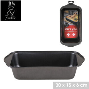 PLAT A FOUR RECTANGULAIRE 30X15XH6CM