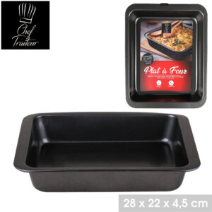 PLAT A FOUR 28X22XH4,5CM