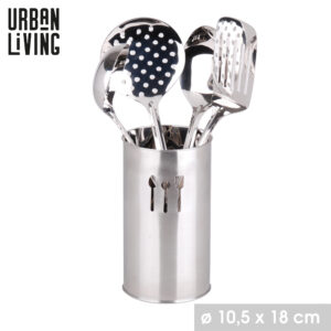 POT AVEC 4 USTENSILES DE CUISINE