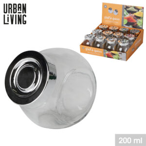 POT A EPICES 200ML TRANSPARENT