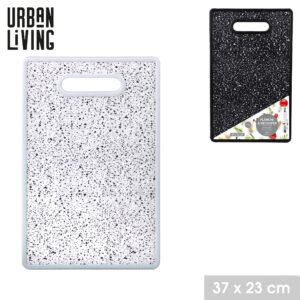 PLANCHE A DECOUPER EFFET GRANITE GRIS ET NOIR ASSORTIS 37X23CM