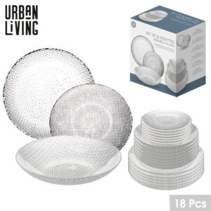 SERVICE ISAAC 18 ASSIETTES 6 PLATES 6 CREUSES 6 DESSERTS