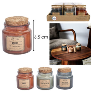 BOUGIE PARFUMEE POT APOTHICAIRE H6.5CM M12