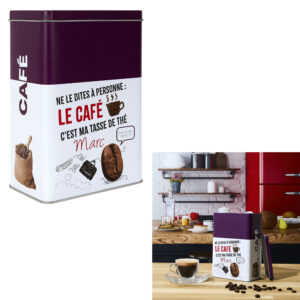 BOITE METAL CAFE LUDIQUE M12