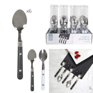 CUILLERE A DESSERT X6 TUBO M12