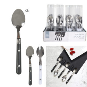 CUILLERE A DESSERT X6 TUBO M12