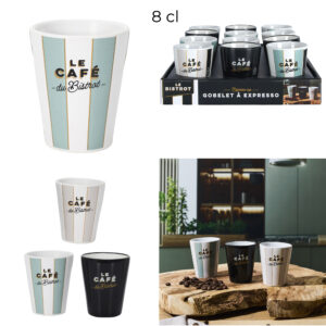GOBELET EXPRESSO BISTROT 8CL M24