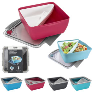 LUNCH BOX A COMPARTIMENTS AVEC VALVE 1.4L M18