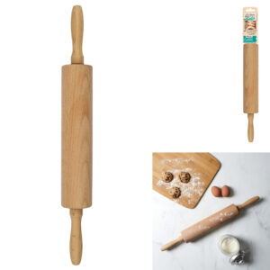 ROULEAU DE PATISSERIE EN BOIS L44CM M18