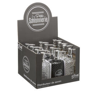 DISTRIBUTEUR À SAVON EN VERRE 400ML