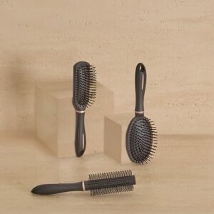 BROSSE A CHEVEUX LONG 23CM ASSORTI EN DISPLAY