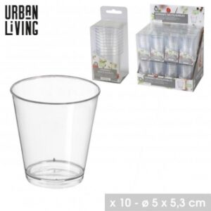 VERRINE FORME GOBELET X10PCS TRANSPARENT