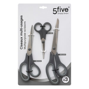 LOT DE 3 CISEAUX MULTI-USAGES