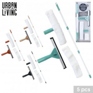 KIT DE NETTOYAGE POUR VITRES 5PCS 4 COULEURS ASSORTIES