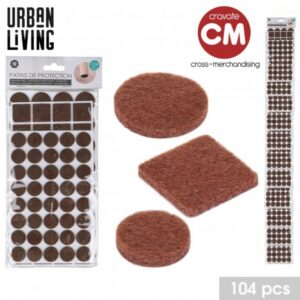 PATINS DE PROTECTION 3 TAILLES ASSORTIES X104PCS