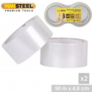 ADHESIF HAVANA 50MTR TRANSPARENT X2