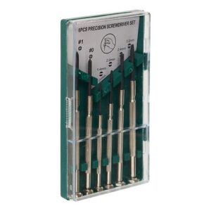 KIT DE TOURNEVIS PRECISIONS 6PCS