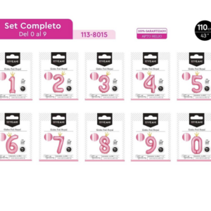 ASSORTIMENT DE CHIFFRE BALLON DE 0 A 9