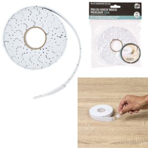 ROULEAU ADHESIF MOUSSE PREDECOUPE X250PCS M24