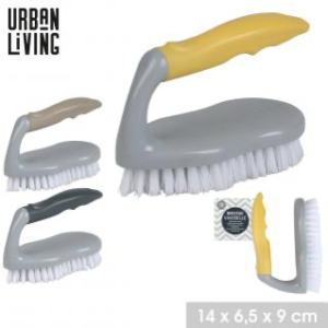 BROSSE A RECURER AVEC MANCHE 3 COULEURS MIDNIGHTBLUE/DUNE/YELLOWMUSTARD