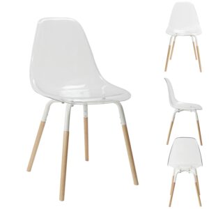 CHAISE TRANSPARENTE PHENIX HOME DECO FACTORY