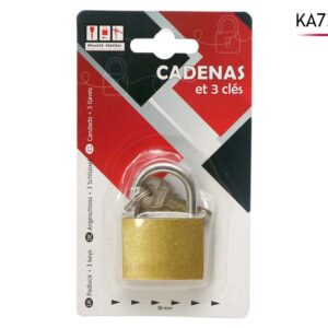 CADENAS 38 MM + 3 CLES