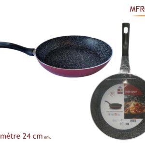 POELE GRANIT D24CM-SAUF INDUCT