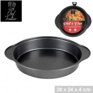 LE FOUR PLAT A FOUR ROND 28X24XH4CM