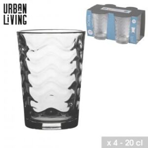 URBAN LIVING ROMA GOBELET X4 20CL