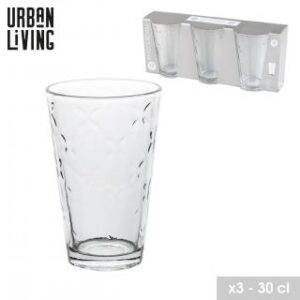 URBAN LIVING AMSTERDAM GOBELET X3 30CL