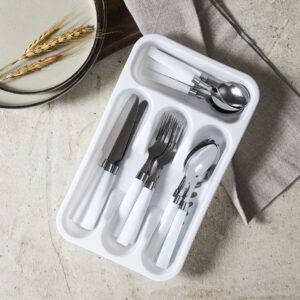 RANGE COUVERTS 16PCS BLANC CAMPUS
